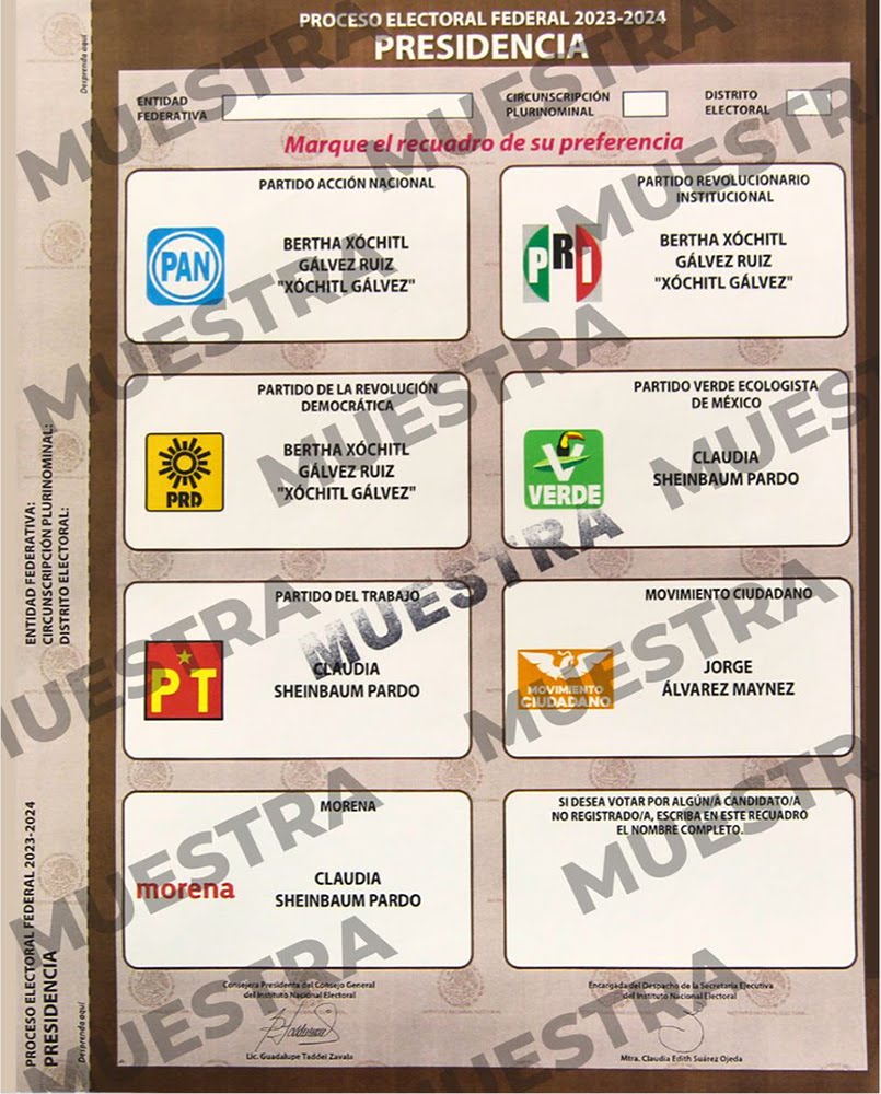 Boleta electoral
