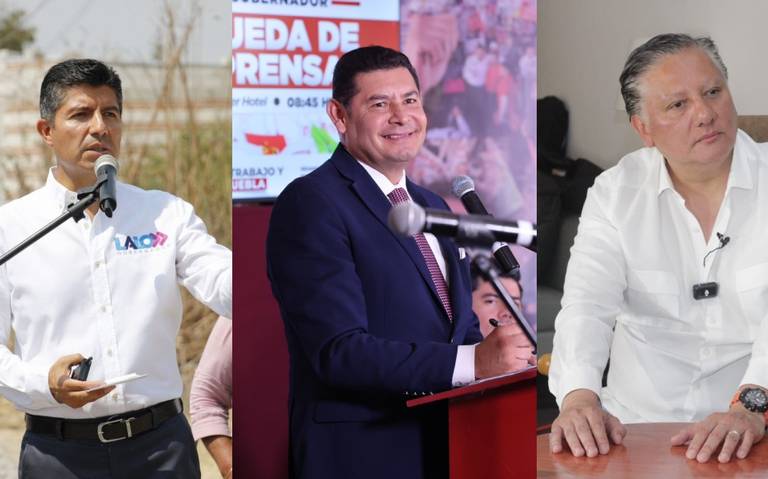 Eduardo Rivera Pérez, Alejandro Armenta y Fernando Morales