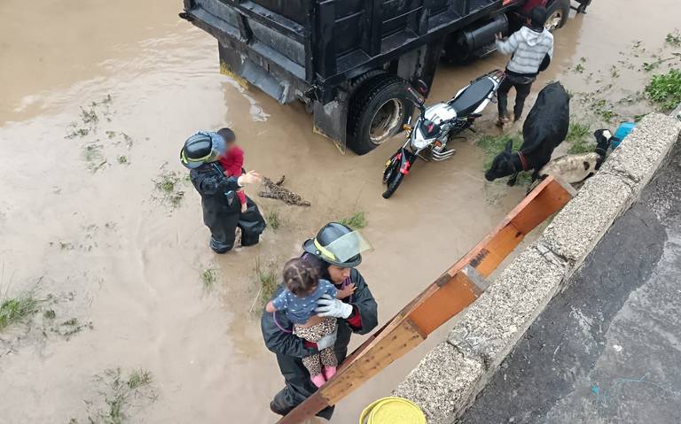 Lluvias en Amozoc