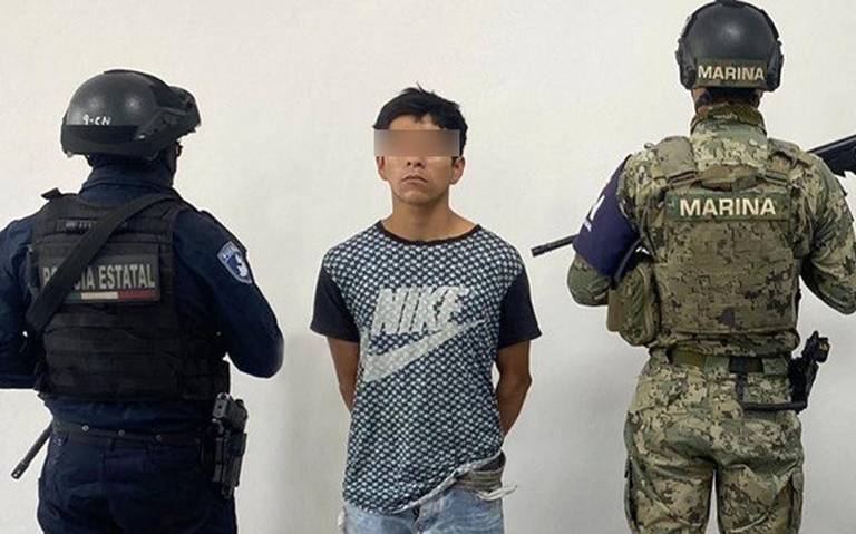 Detienen a motociclista por posesión de droga